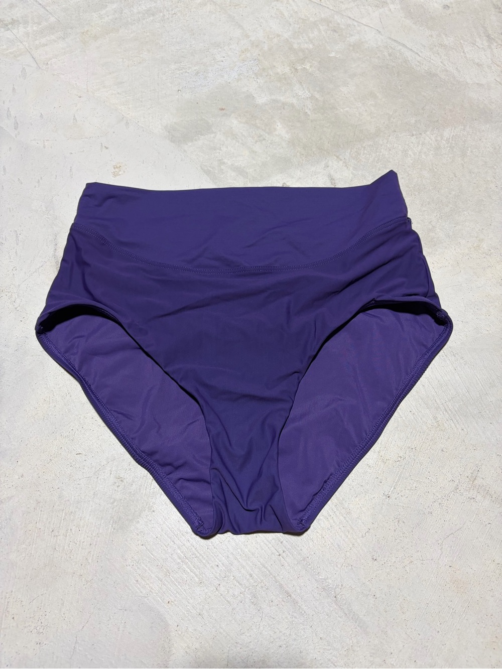 Amoressa High-Waist Bikini Bottoms in Deep Purple 12